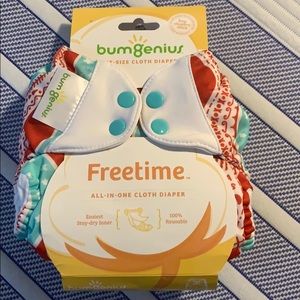 Bumgenius freetime AIO cloth diaper